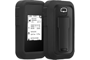 kwmobile Etui kompatybilne z Garmin eTrex SE – etui ochronne do urządzenia ręcznego GPS w kolorze czarnym