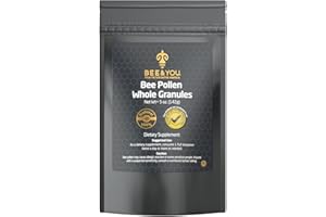 GENERIC Bee and You 100% Raw Bee Pollen Granules, Supplement, Natural Superfood, Amino Acids, Antioxidants, Enzymes, Vitamin B, Paleo, Keto Friendly, Gluten Free, 142g Bag (1 Pound (Pack of 1)