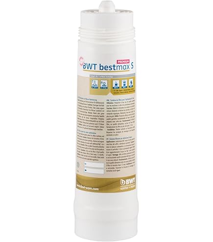 BLANCO Drink Filter Soft S, less lime. More flavor, suitable for: Drink.soda & CHOICE.all, anti-lime filter cartridge, optimizes drinking water, filter capacity: 670 liters at 12 ° dTH