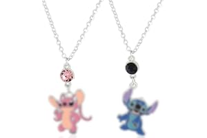 simyron Cartoon Collana 2 Pezzi Collana per Bambini Collana di Personaggi dei Cartoni Animati personalità Catena Maglione Ciondolo per Bambini Regali Cartoon Forniture per Compleanni San Valentino