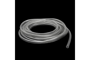 LAVMHAB PVC Schlauch 3mm x 5mm 4 Meter Länge, Transparenter Vinyl-Schlauch Flexibler Kunststoff-Wasserschlauch Luftschlauch