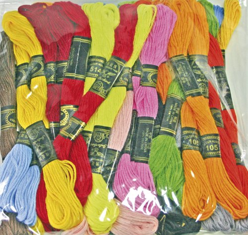 Eduplay Stickgarn für Freundschaftsbänder, 52 Stück