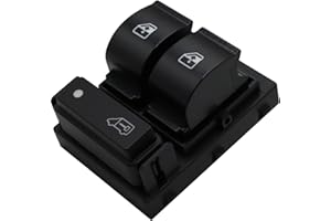 MCamooer Botonera de Mando Elevalunas para Fiat Doblo 735421419 Interruptor Mando Elevalunas para Doblo Ducato Boxer 6490X9