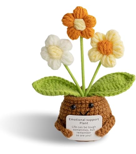 Porte-bonheur Coeur Pocket Hug Cœur Onperpoe - Cadeau Réconfort Brodé Main Encouragement Cœur Brodé Main