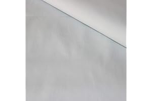 Pingianer Tissu 100 % coton uni uni pour enfant au mètre pour la couture, l’artisanat, Bleu clair, 100x160cm (9,99/m)