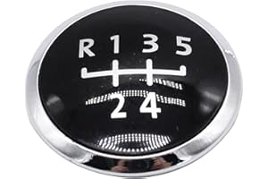 YUCHENSHLP 5 Speed Gear Shift Knob Emblem Head Badge Cover for VW Transporter T5/T6