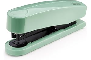 ‎NOVUS NOVUS Heftgerät B2 Color ID 2.0 (25 Blatt Heftleistung, Oberlademechanik, Metallgerät mit Kunststoffmantel, inkl. 200 Heftklammern) mellow mint