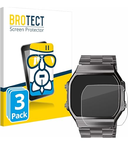 Protection D'Écran Verre Mat Brotect Pour Casio AWG M100 - Anti-Reflet, Dureté 9H, Anti-Traces