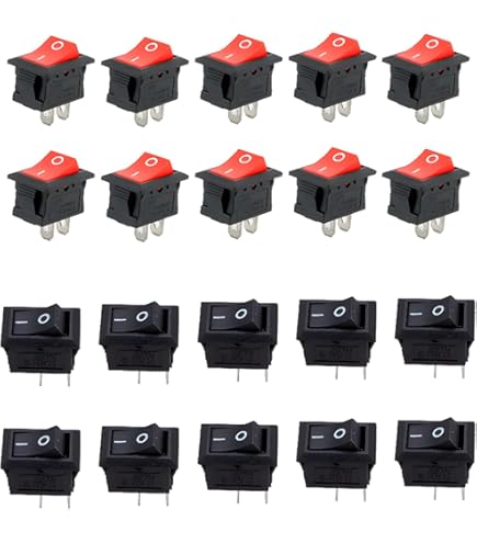 RSCA201 VB B 9 G CARLING, Interruttore A Bilanciere, Off On, SPST, Non - Foto 3