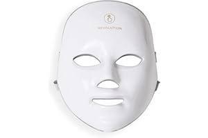 Revolution Pro Miracle LED Face Mask, Red & Blue Skincare Light Therapy, 90 Bulbs, Anti-Ageing & Improves Skin Texture, For Radiant Glowing Skin