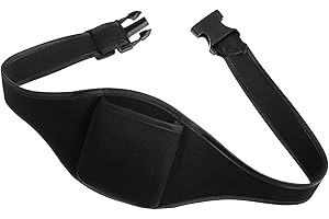 BESPORTBLE Profesjonalna torba na pasek na mikrofon – regulowany uchwyt mikrofonowy dla trenerów fitness, aerobiku, nauczycieli tańca i teatru