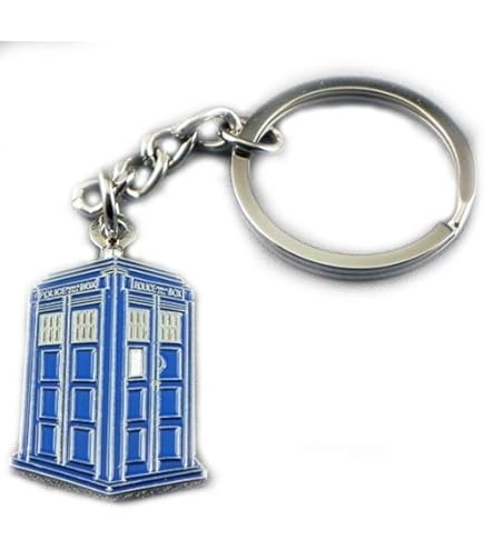 Pyramid International RK38106C Doctor Who TARDIS Keyring, 60 x 80