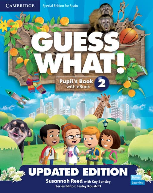 Guess What! Special edition for Spain Updated Level 2 Pupils Book with Enhanced