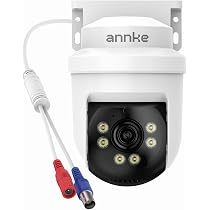 Telecamera Interna ANNKE 4K Con PTZ A 360° E Wi-Fi Dual-band – Controllo Totale Da Casa