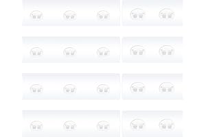 WY LIGHTING LEVEL 8 sztuk wymiennych samoprzylepnych elementów do organizera prysznicowego, przezroczyste mocne samoprzylepne haczyki bez wiercenia, wodoodporne haczyki ścienne do półki prysznicowej