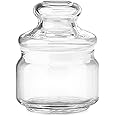 Ocean Pop Glass Jar with Lid set of 6 Pcs, 325 ml, Transparent Soda Lime Container | Stylish & Durable Storage for Cookies, Snacks, Pickles, and More | Perfect for Home or Gifting on Special Occasions