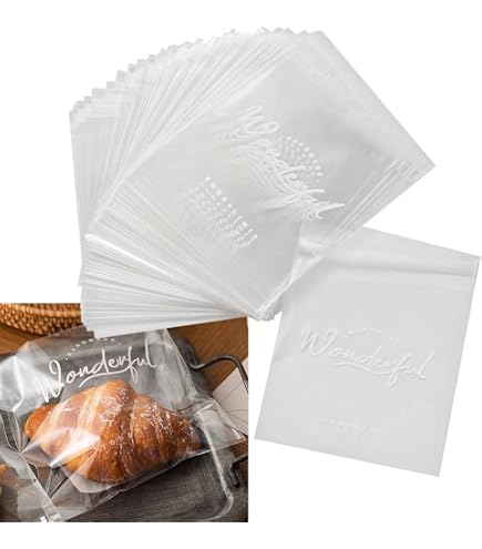 100Pcs Kraft Paper Sandwich Bags,Reusable Food Lunch Bags,Food Pouches With Clear Window And Sealing Sticker,Candy Cookies Snacks Baking Packaging (kraft Paper, 20 * 19