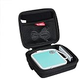 Hermitshell - Custodia rigida da viaggio per ViewSonic M1 Mini 1080p portatile LED proiettore (nero)