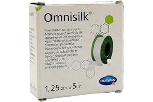 HARTMANN 9004302 Omnisilk plaster do szpuli, 5 m x 1,25 cm