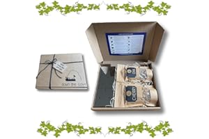 Down the Cove Stainless Steel BBQ Smoke Box - Smoker & Wood Chips Bundle/Kit for BBQ Food Smoking