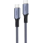 Veggieg 100W 5A E-Mark Chip PD Type-C to Type-C Fast Charging and Data Cable 1.2 Meters