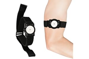 AOBLOK Armband for Freestyle Libre 1 & 2 14 Day, Continuous Glucose Monitoring System Protection Sensor Cover Diabetes CGM Holder, 4 to 16 Inch Adjustable Active Arm & Leg Band, No More Adhesive Patches