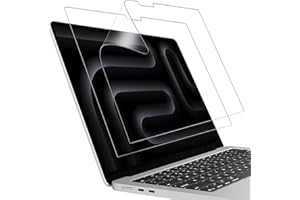 MASIBLOOM Confezione da 2 pellicole protettive opache per MacBook Pro 2024 da 14 pollici, chip M4 A3112, A3185, A3401, smerigliate, antigraffio, durezza 5H, accessori per laptop (per Pro 14")