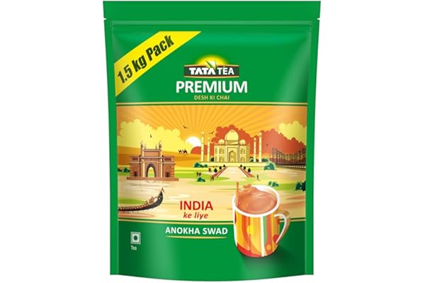 Tata Tea Premium Desh Ki Chai Unique Blend Crafted For Chai Lovers Across India Black Tea 1.5kg