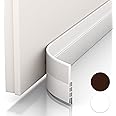 Vellure® Bas de porte anti-courant d'air & étanchéité porte - NOUVEAU bas de porte isolant (rapide à installer), idéal pour l