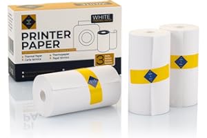 ‎PAPP'N'ROLL Papp'n'Roll® Thermopapier Kinderkameras und Mini Drucker wie PeriPage A6/Paperang P1 P1/Poooli für KidiZoom 57 * 30mm