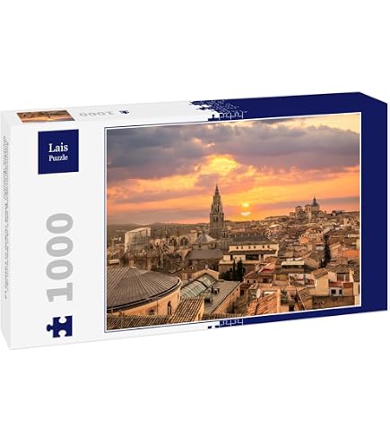 Puzzle 2000 Pezzi – Veduta Di Toledo, Spagna, Immagine Ecstk22 / Shutterstock, Sfida Per Adulti E Appassionati - 4