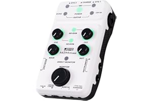 JOYO Audio Mixer USB Audio Interface Stereo XLR+48V Phantom Power Mixer for Live Streaming Recording Podcasting Plug & Play (MOMIX PRO)
