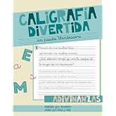 CALIGRAF&Iacute;A DIVERTIDA CON ADIVINANZAS EN PAUTA MONTESSORI: M&aacute;s de 100 Adivinanzas para Ni&ntilde;os y Ni&ntilde;as de Primaria en Letra Liga