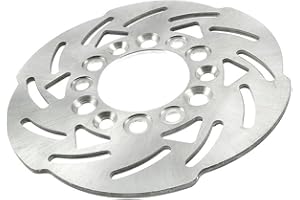 MOTOFORCE Racing Wave Bremsscheibe kompatibel mit Elyseo 50, Elystar 50 (HINTEN), Speedfight 2 50 L (VORN/HINTEN)