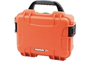 Plasticase, Inc. Nanuk 904 Waterproof Hard Case with Foam Insert - Orange