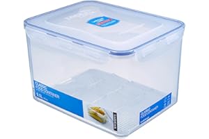 ‎LOCK & LOCK LocknLock PP Classic Vorratsdose mit Ablaufgitter | 9 L | 29,5 x 23 x 18,5 cm | 100 % luft- und wasserdicht | Gefrier-& Kühlschrank Organizer | Spülmaschinen-& Mikrowellengeeignet
