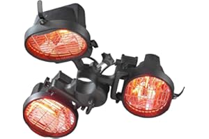 EUROM Parasol chauffant 1500 W.