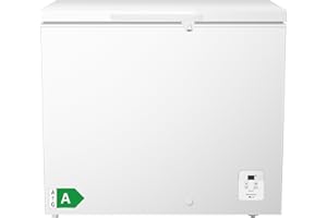 PKM Gefriertruhe | EEK: A | 217 L Nutzinhalt | Eistruhe | Schnellgefrieren | 96,3cm breit | Energiespartruhe | LED Innenbeleuchtung | weiß