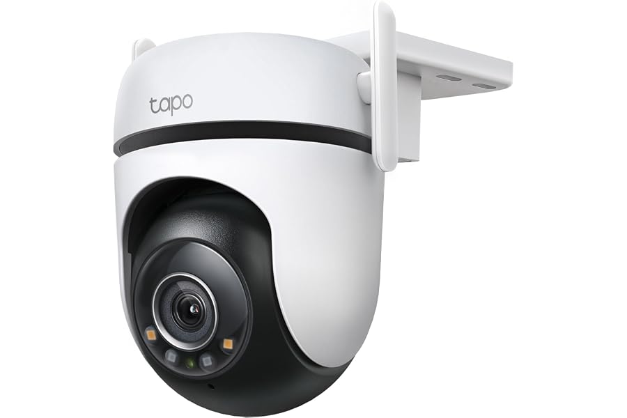 Tapo TP-Link C520WS Überwachungskamera Außen, Starlight Farbe Nachtsicht,360° Kamera aussen, 2K 4MP, 2 leistungsstarke A