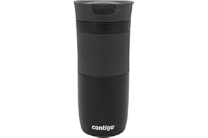 Contigo Byron Snapseal Travel Mug | Stainless Steel Thermal Mug | Vacuum Flask | Leakproof Tumbler | Coffee to Go Mug with BPA Free Easy-Clean Lid