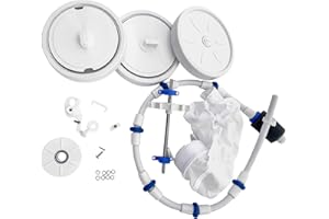 Amptyhub Kit de réparation de Reconstruction de Remplacement pour Nettoyeur Automatique de Piscine Zodiac Polaris 180 280 (Non Compatible avec Polaris 360 380)