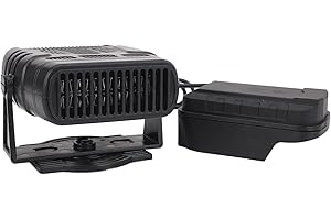 WALFRONT Chauffage Portatif, Mini Chauffage en Céramique sans Fil avec Deux Ports USB, Réglable de 30 à 122 °F pour le Bureau et le Camping