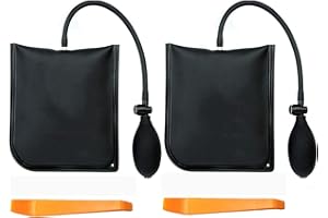 KSVS Bomba de bolsa de cuña de aire, Kit de bolsa de cuña de aire fuerte nivelación profesional, herramienta de alineación bolsa de cuña inflable, instalación de puertas y ventanas de coche (4 piezas)