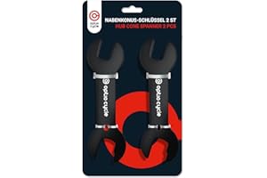 Optio Cycle Klucz do Stożków Rowerowych 2 szt – Bike Cone Wrench | Klucze Stożkowe | Klucze do Rowerów Stożkowych | Klucz do Piasty | Klucz do Kierownicy Roweru | Klucz do Stożków Piast Kół