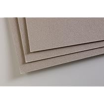 Clairefontaine 96011C Paquet Papier Pastelmat - 5 Feuilles Carte Spéciale pour Pastels Secs - 50x70 cm 360g - Brun