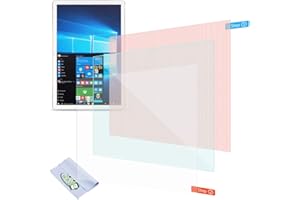 NAUC 2x Schutzfolie 10-10.1 Zoll Tablet Displayschutzfolie Universal Display Folie