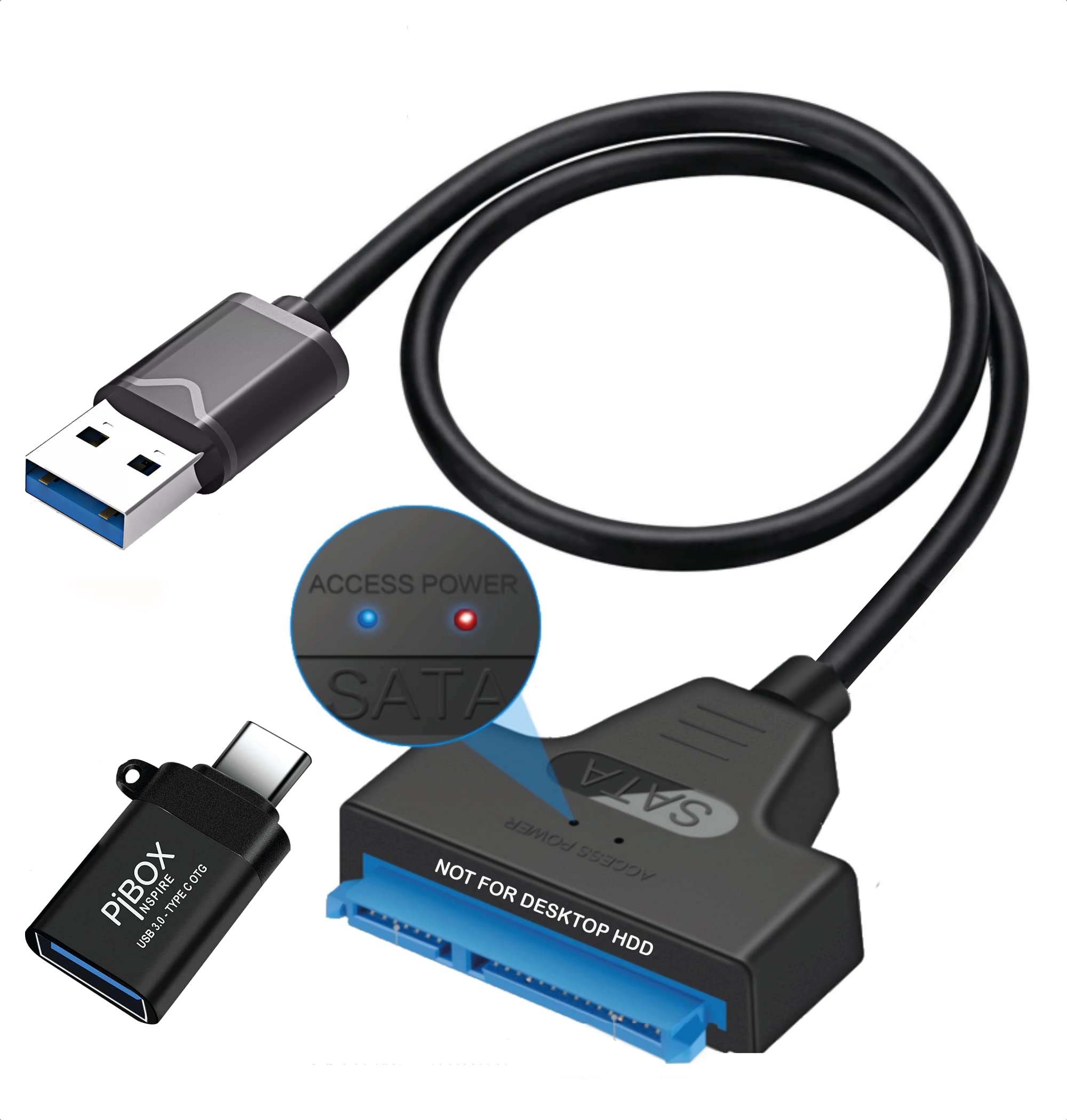PiBOX India - USB 3.0 USB C OTG to 2.5