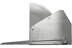 RIVERWELD Tordre Filet Jauge de soudure Inspection de soudage