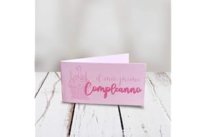 kamiustore Bigliettini 1° Compleanno Bimbo/Bimba Disegno Muffin Cake in Set da 20, 50, 100, Pezzi (50 Pezzi, Rosa)