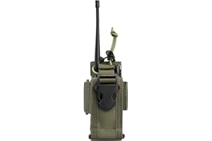VIPERADE - Custodia Per Borsa Walkie Talkie In Nylon, Radio Pouch Case Regolabile, Caccia Tattica All'Aperto Molle
